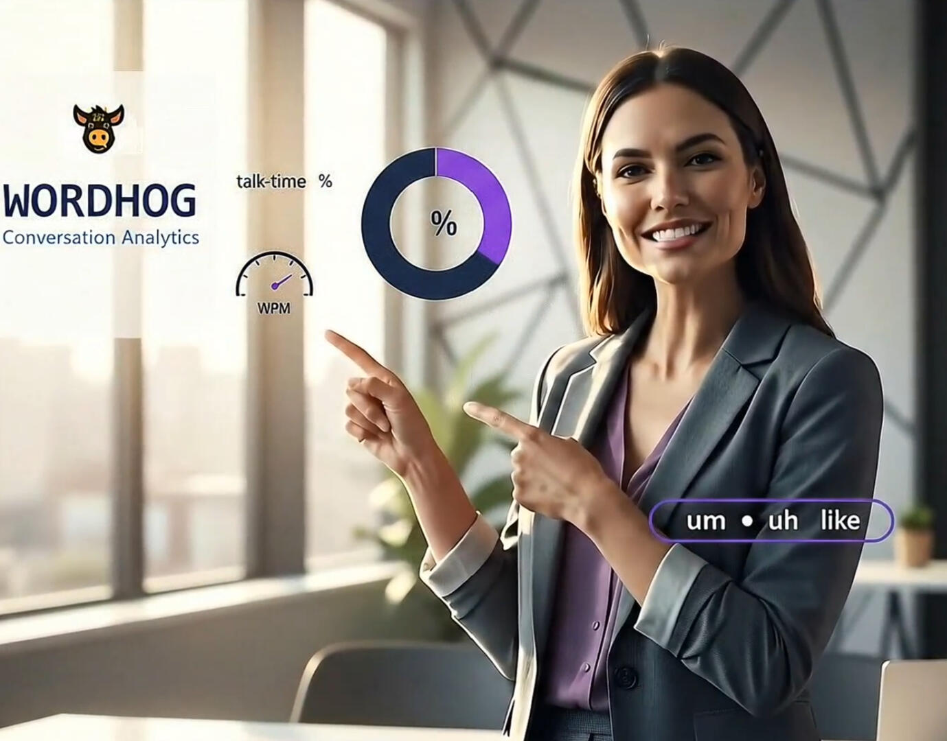 B2B SaaS Explainer Video Case Study B2B SaaS product explainer video case study featuring AI presenter and conversational analytics dashboard